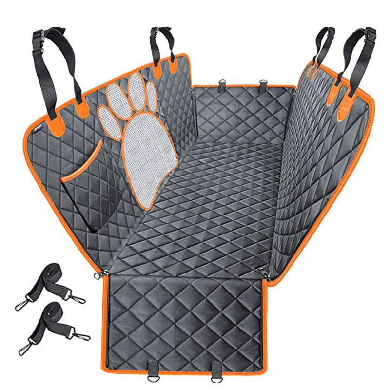 Amazon hot selling car pet mat car rear seat dog waterproof and anti-dirty seat cushion car quilted cotton thick dog mat