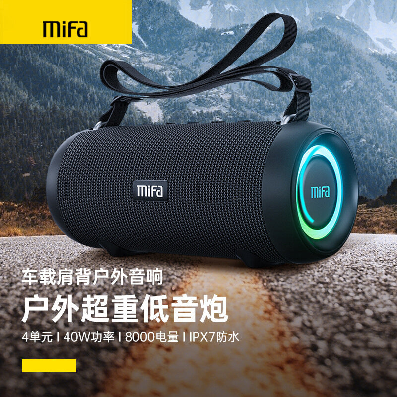mifa A90 Bluetooth speaker wireless outdoor waterproof portable high-power subwoofer square dance audio