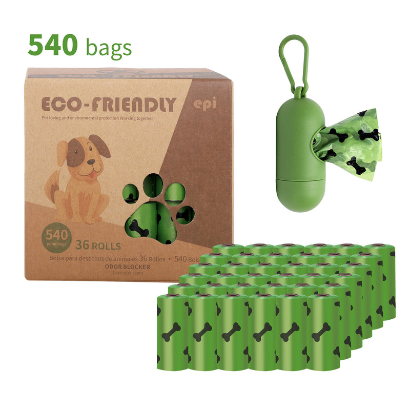 Cross-border new product dog poop bag poop picking bag dog dispenser environmentally friendly degradable poop picking bag car pet garbage bag