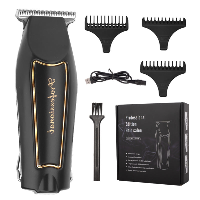Factory direct sales Amazon cross-border hair clipper clipper razor horn knife digital display electric clipper carving hair clipper