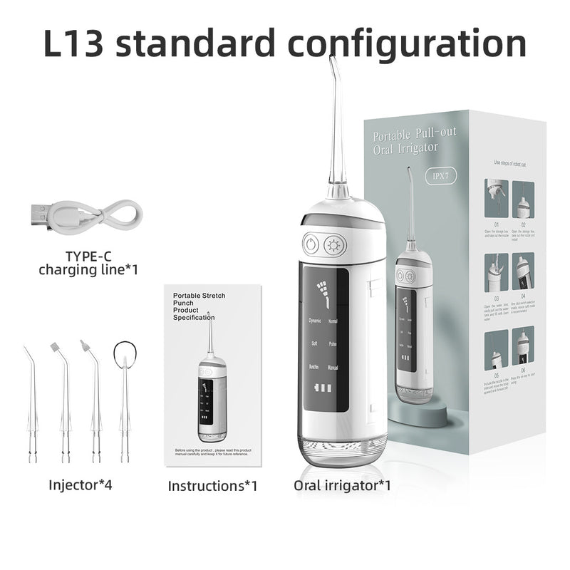 Factory direct sales portable dental rinser electric oral cleaning toothscaler remover calculus irrigator toothscaler water flosser