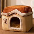 Double roof detachable and washable dog house four seasons universal cat bed autumn and winter tent dog bed pet bed cat house dog house dog house