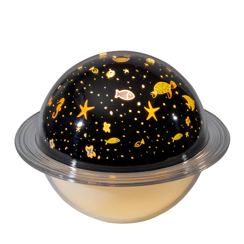 Cross-border creative planet lamp humidifier moon LED night light two-in-one USB atmosphere lamp moon lamp humidifier