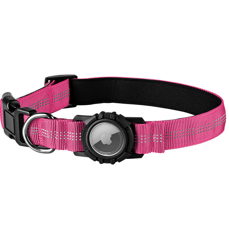 Dog collar Amazon hot sale suitable for Apple Airtag dog collar airtag protective cover pet collar