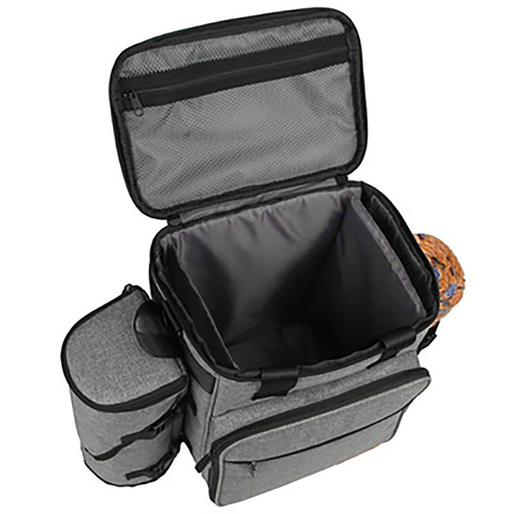 mochila de suprimentos para animais