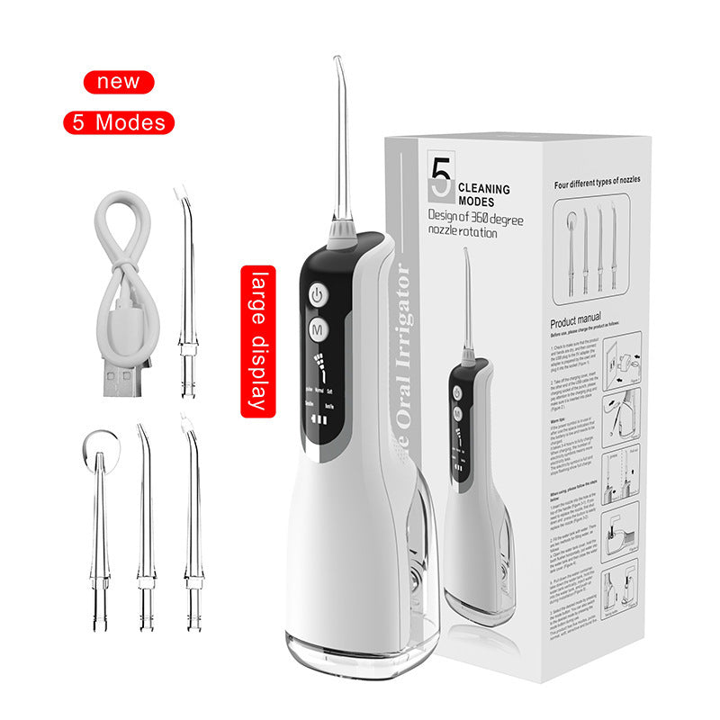 Factory direct sales portable dental rinser electric oral cleaning toothscaler remover calculus irrigator toothscaler water flosser