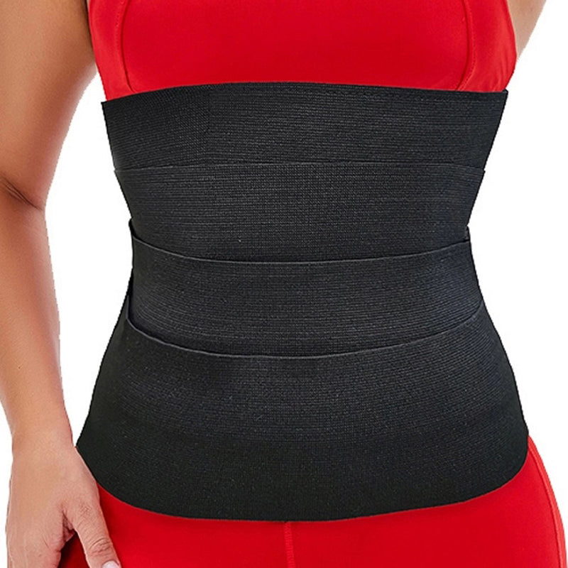 Cross-border independent station yoga long restraint belt thin waist and abdomen belt tight BANDAGE WRAP