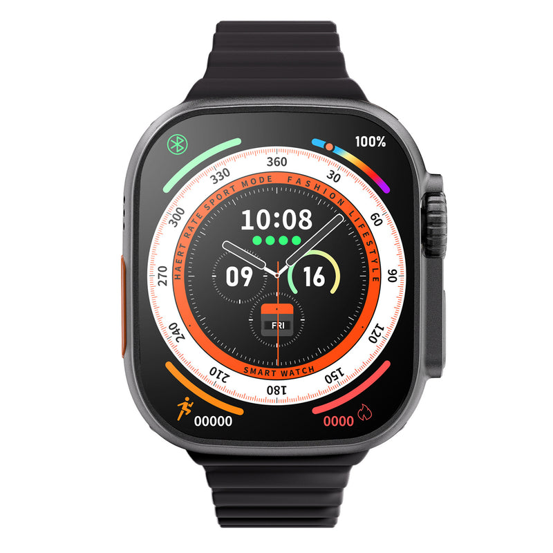 Foreign trade explosion ZD8 Ultra multi-function Bluetooth smart watch 2.0 inch large screen heart rate blood oxygen sports bracelet
