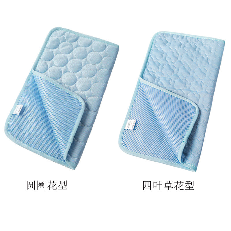 Pet Mat Summer Pet Cool Mat Cat Dog Sofa Mat Dog Ice Mat Pet Nest Cool Mat Pet Cooling Ice Silk Mat