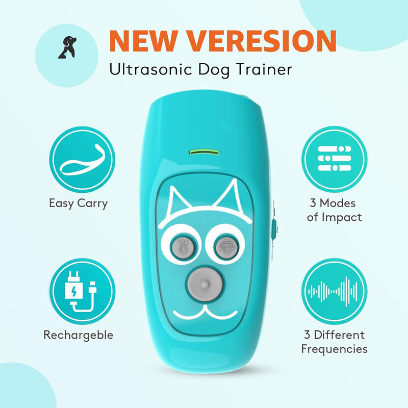 New Ultrasonic Bark Stopper Dog Repellent Dog Training Device Handheld Outdoor Dog Repellent Pet Supplies Amazon