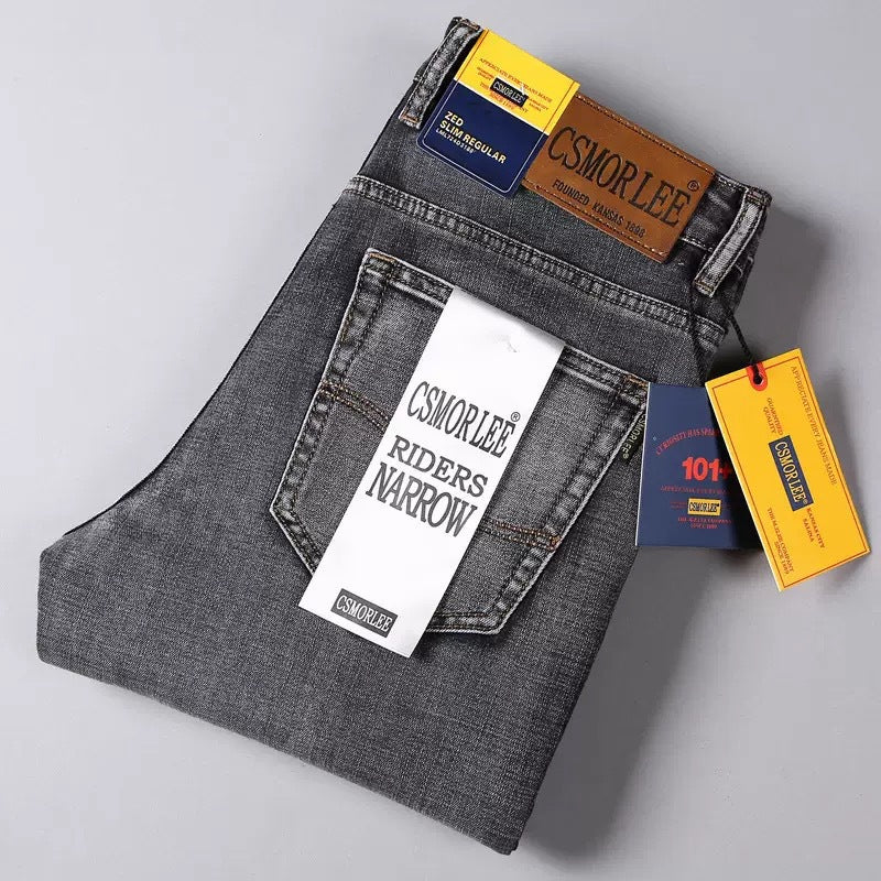 Export foreign trade cut label men's clothing genuine clearance light luxury cattle goods original tail goods jeans men's pants first line tail order