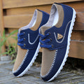 Old Beijing cloth shoes men's canvas shoes summer casual peas shoes men's trendy shoes Korean version all-match soft-soled driving shoes
