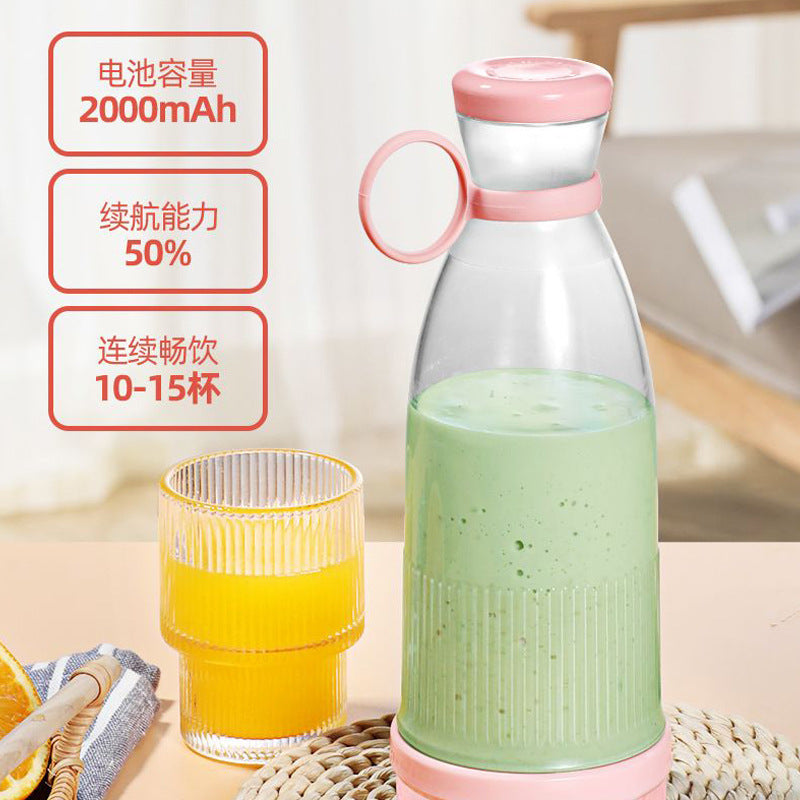 New household mini juicer cup portable USB rechargeable electric fruit mixing cup accompanying hand-held juicer