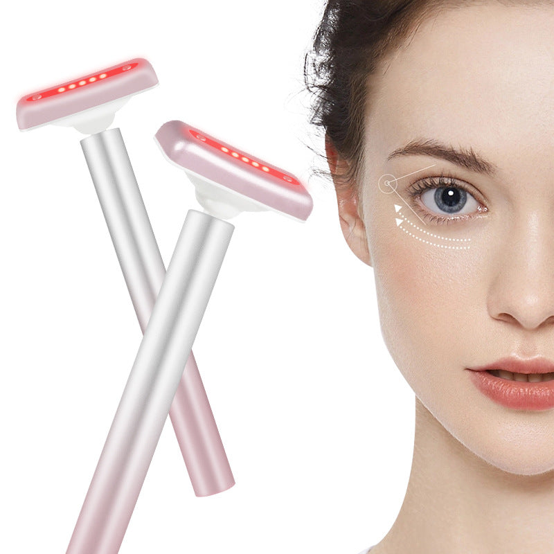 Eye massager, hot compress to reduce dark circles and eye bags, eye cream introduction device, fairy wand eye beauty device