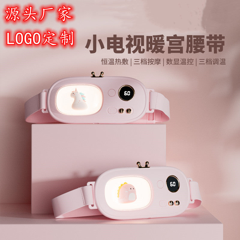 Cute Pet Warm Palace Belt Girls Menstrual Period Aunt Pain Stomach Pain Artifact Pain Menstrual Warm Fever Waist Protection Gift