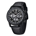 benyar by5188 men's watch multi-function chronograph luminous waterproof belt quartz watch