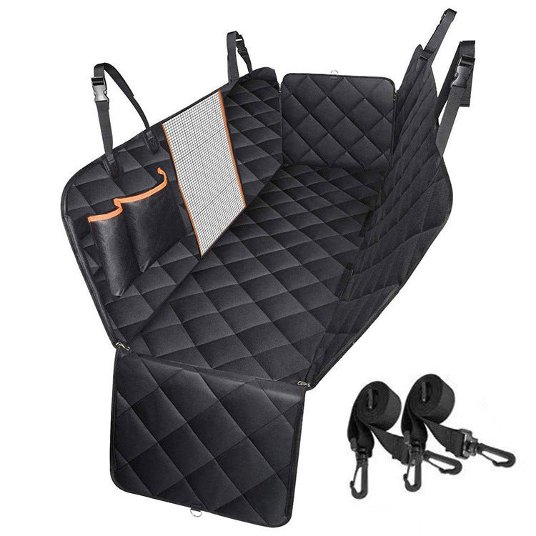 Amazon hot selling car pet mat car rear seat dog waterproof and anti-dirty seat cushion car quilted cotton thick dog mat