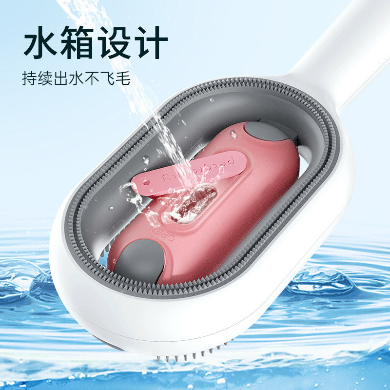 Gravity pet cleaning hair removal comb with wash-free wet wipes sticky hair device cat comb dog to remove floating hair for cats and dogs