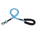 New product explosion-proof punching telescopic elastic rope reflective pet leash foam cotton handle does not strangle the hand dog chain walking dog leash