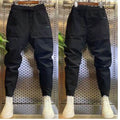 Dennis Trousers Company Early Autumn Six Pockets High Elastic Skinny Casual Pants All-match Casual Straight Pants Men