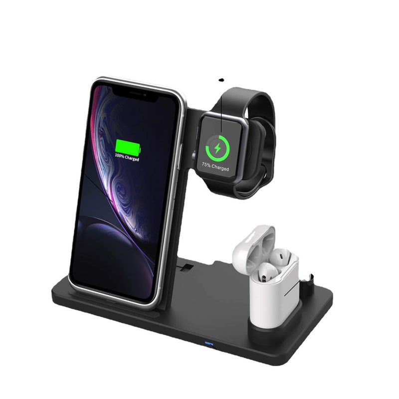 Source Factory Wholesale Amazon E-commerce Hot Sale 4-in-1 Wireless Charger Multi-function Charger Explosive Style