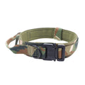 Amazon Explosive Tactical Collar Leash Pet Collar Nylon Medium and Large Dog Army Dog Training Dog Collar