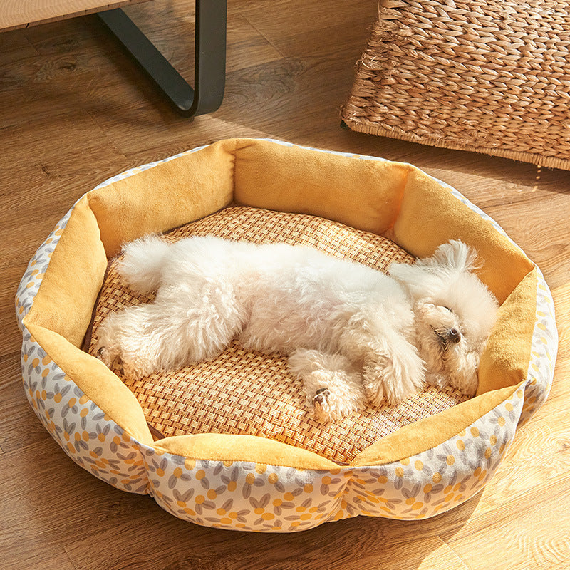 Dog House Wholesale Four Seasons Dog Mat Sofa Nest Dog Bed Dog House Kitten Bed Winter Warm Pet Supplies