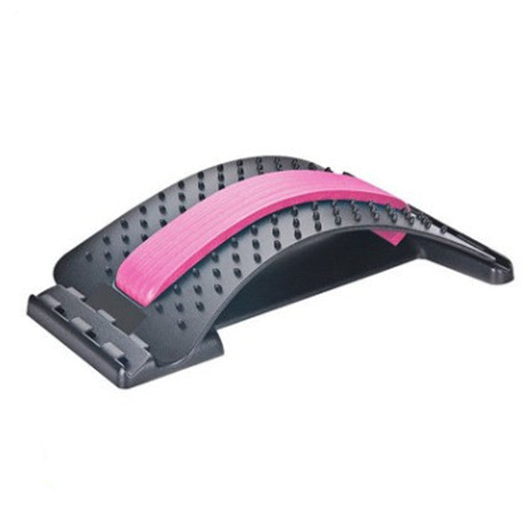 Lumbar soothing device cushion belt waist back pain strain traction massager lumbar disc corrector spot