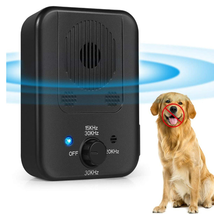 New ultrasonic bark stopper Outdoor dog repeller Anti-noise pet dog trainer Anti-barking dog trainer
