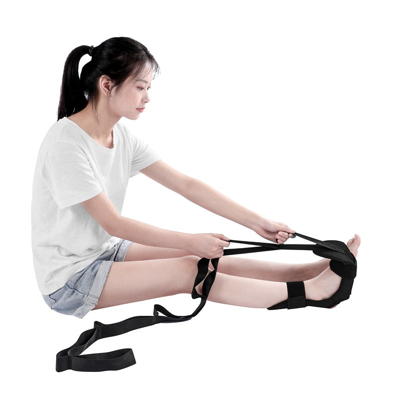 Manufacturers rehabilitation lajin belt yoga stretch belt auxiliary ligament ankle stretcher belt yoga fitness training equipment