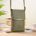 Touch screen mobile phone bag female small messenger cute small bag for mobile phone fashion key coin purse vertical