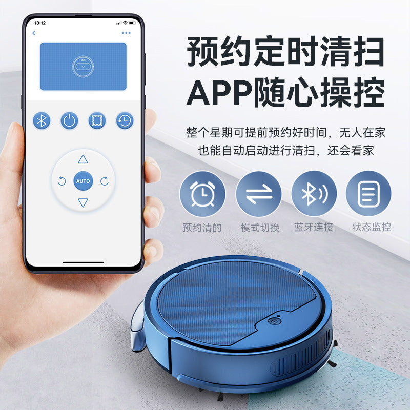 Household cleaning sweeper intelligent sweeping robot automatic water tank sweeping and dragging robot vacuum cleaner app
