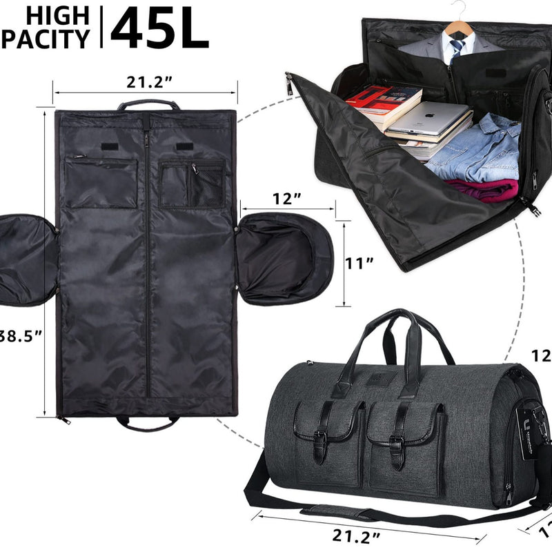 Spot cross-border luggage bag business travel suit bag set men's waterproof hand-held messenger foldable travel bag