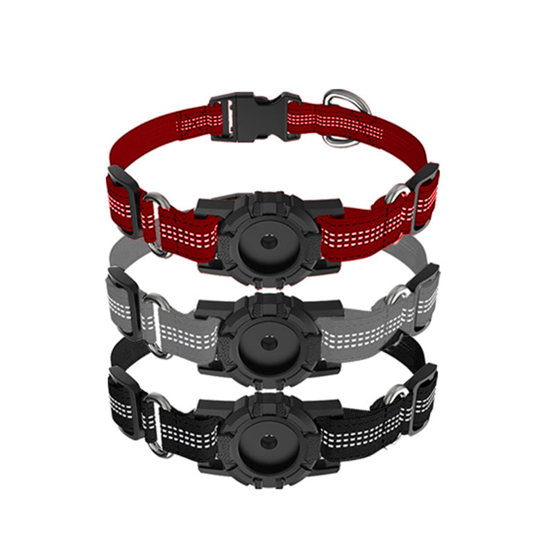 Dog collar Amazon hot sale suitable for Apple Airtag dog collar airtag protective cover pet collar