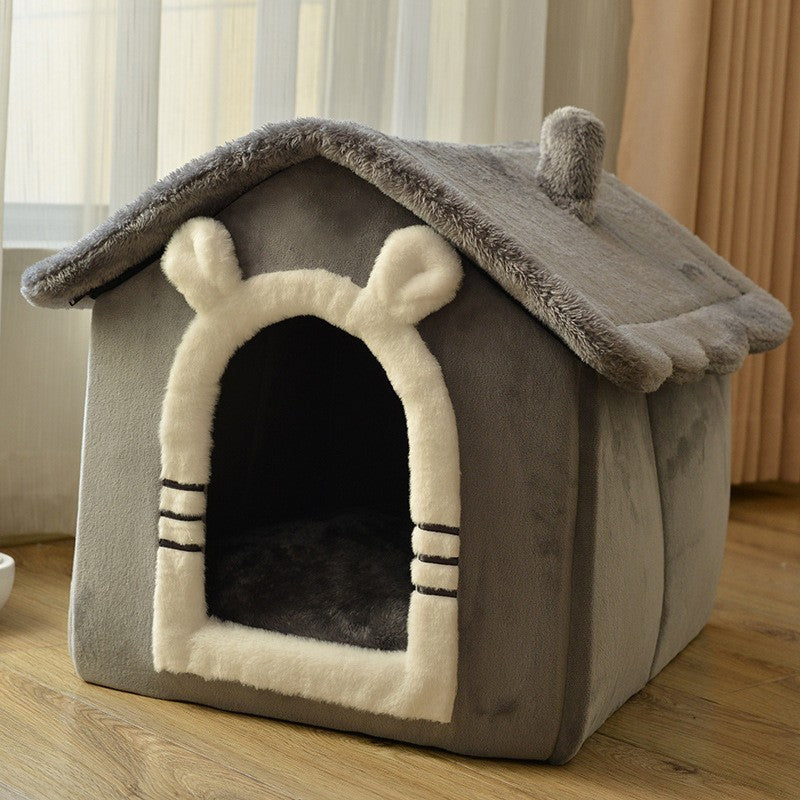 Manufacturer wholesale cat nest, cat villa, kennel house, universal for all seasons, internet celebrity closed cat house, pet supplies