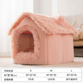 Double roof detachable and washable dog house four seasons universal cat bed autumn and winter tent dog bed pet bed cat house dog house dog house