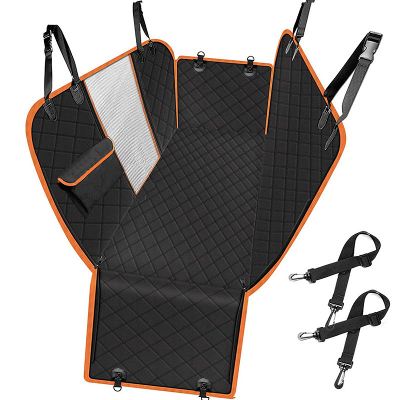 Amazon hot selling car pet mat car rear seat dog waterproof and anti-dirty seat cushion car quilted cotton thick dog mat