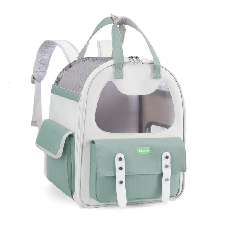 Cross-border hot-selling European and American pet bag wholesale out-shoulder cat backpack wear-resistant grab portable cat and dog bag