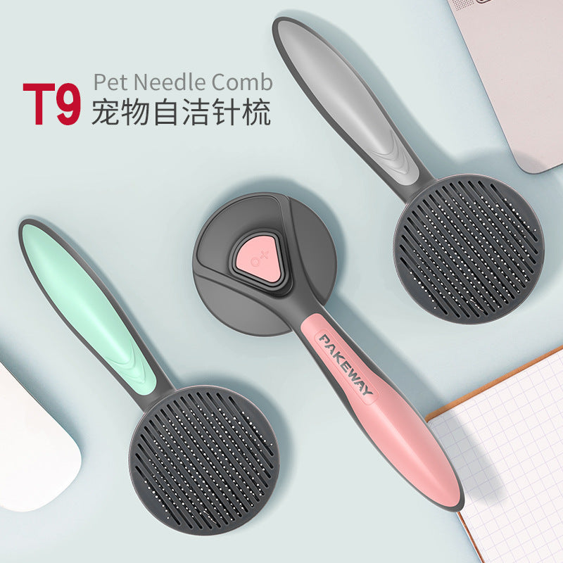 Cat comb to remove floating hair Teddy dog comb flea comb large dog golden hair brush dog and cat grooming supplies