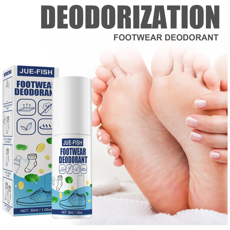 Jue-Fish shoe cabinet deodorant spray anti-foot odor fast deodorant long-lasting fragrance to remove sweaty feet odor odor
