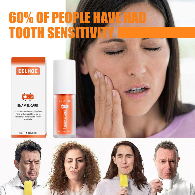 EELHOE V34 toothpaste repair teeth repair oral cleaning purple orange toothpaste dazzle white and remove tooth stains