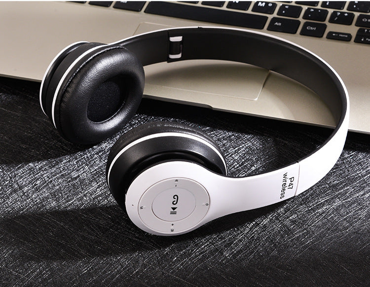 Spot P47 wireless head-mounted P Bluetooth headset 5.0 foldable stereo Huaqiangbei cross-border wholesale