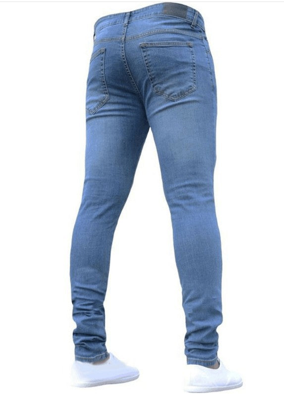 2021 Amazon EBay Independent Station Men's European and American Hot Style Skinny Pants Men's Jeans