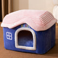 Double roof detachable and washable dog house four seasons universal cat bed autumn and winter tent dog bed pet bed cat house dog house dog house
