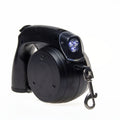 4 meters LED automatic retractable dog leash with water bowl dog food box and garbage bag pet tractor dog chain