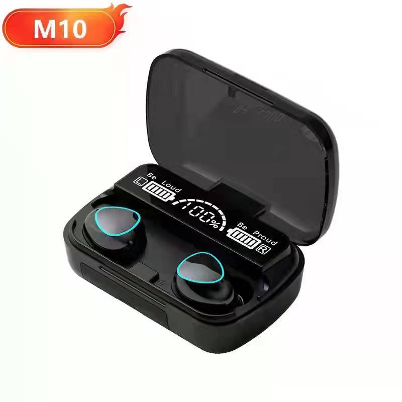 Cross-border m10 bluetooth headset breathing light display for apple huawei millet mobile phone wireless bluetooth headset