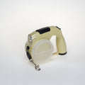 4 meters LED automatic retractable dog leash with water bowl dog food box and garbage bag pet tractor dog chain