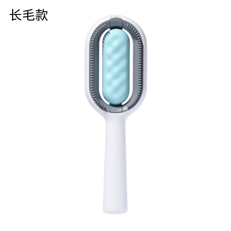 Gravity pet cleaning hair removal comb with wash-free wet wipes sticky hair device cat comb dog to remove floating hair for cats and dogs
