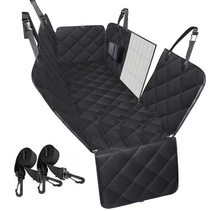 Amazon hot selling car pet mat car rear seat dog waterproof and anti-dirty seat cushion car quilted cotton thick dog mat