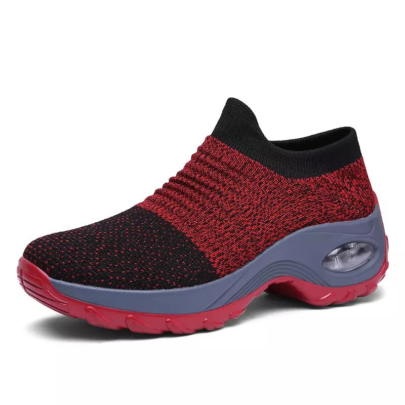 1839 autumn women's shoes sports shoes women's travel hiking shoes leisure heightening air cushion outdoor shoes rocking shoes